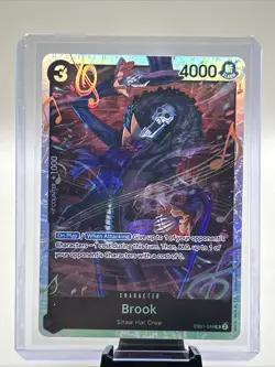Brook EB01-046 - One Piece TCG - SR Super Rare NM Near-Mint English Foil - Image 1