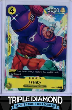 One Piece 500 Years in The Future OP07-107 R Franky Alternate Art K450 - Image 1
