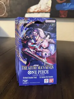 One Piece Op-14 The Azure Sea's Seven Booster Packs (Lot of 10) - Image 1