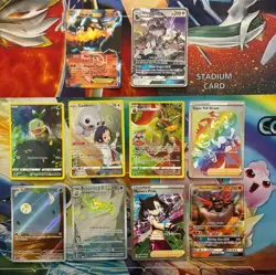 Pokemon Card Lot Full Art Alt Art Fire Marnies Pride Silvally Heatran - Image 1