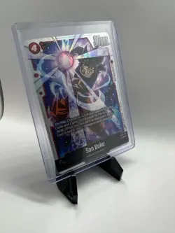 Dragon Ball Super Card Game Son Goku Awakened Pulse FB01-139 Regular Secret Rare - Image 1