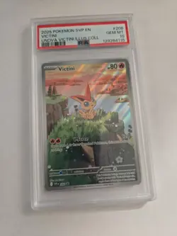 Victini 208 Sv: Scarlet & Violet Promo Cards Holo PSA 10 - Image 1
