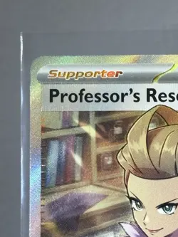 Pokemon Scarlet and Violet Base Set Professor's Research Full Art Card 241/198 - Image 2