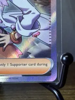 Pokemon Scarlet and Violet Base Set Professor's Research Full Art Card 241/198 - Image 5