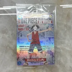Bandai Namco Monkey D. Luffy One Piece CCG US Voyage Promo Foil Card - Image 1