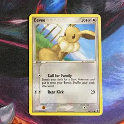 Pokemon Eevee TCG EX Delta Species Card 69/113 Regular Common - Image 1