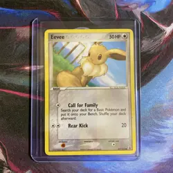 Pokemon Eevee TCG EX Delta Species Card 69/113 Regular Common - Image 3