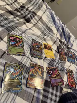 Pokemon TCG EX Holo Card Lot MCharizard, MVenusaur, MRayquaza, MGengar, Pikachu - Image 1