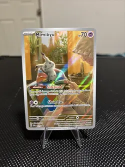 Pokemon TCG Mimikyu Scarlet & Violet Promo Card 075/Promo - Image 1