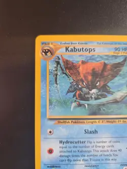 Kabutops 25/75 Neo Discovery Pokemon Card 1999 - LP - Image 5