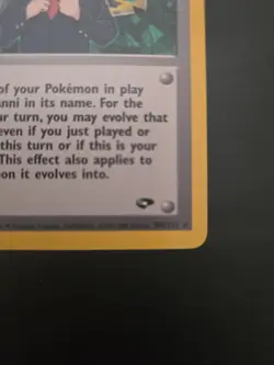 Pokemon Card - Giovanni Gym Challenge 104/132 Non Holo Rare NM - Image 3