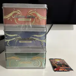 Lot of 4 Items Naruto CCG Chibi Tins 1, 2, and 3 and Sage’s Legacy Card Pack - Image 3