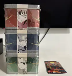Lot of 4 Items Naruto CCG Chibi Tins 1, 2, and 3 and Sage’s Legacy Card Pack - Image 5