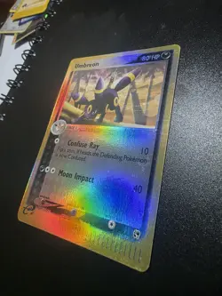 Pokemon TCG Umbreon 24/100 Sandstorm Reverse Holo Rare 80 HP English Card 2003 - Image 2