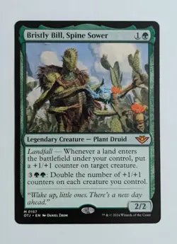 Bristly Bill, Spine Sower 157 | NM | OTJ Outlaws of Thunder Junction Magic MTG - Image 1