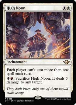 High Noon 15 | Near Mint | OTJ Outlaws of Thunder Junction Magic MTG - Image 1