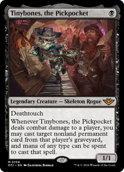 Tinybones, the Pickpocket 109 | NM Near Mint ◆FOIL◆ | OTJ Magic MTG - Image 1