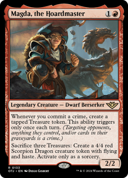 Magda, the Hoardmaster 133 | NM | OTJ Outlaws of Thunder Junction Magic MTG - Image 1