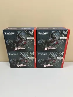Lot of 4: Magic The Gathering MTG Marvel's Spider-Man Bundle Box Sealed NEW - Image 1