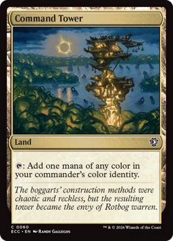 Command Tower 60 | NM Near Mint | ECC Lorwyn Eclipsed Commander Magic MTG - Image 1