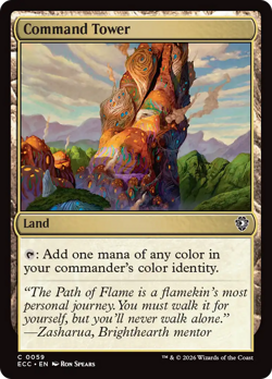 Command Tower 59 | NM Near Mint | ECC Lorwyn Eclipsed Commander Magic MTG - Image 1
