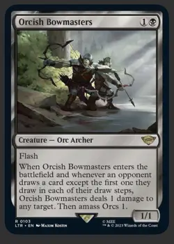 MTG - Orcish Bowmasters # 103 LTR - Image 1