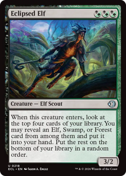 Eclipsed Elf 218 | NM Near Mint | ECL Lorwyn Eclipsed Magic MTG - Image 1