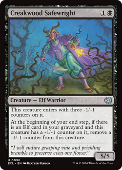 Creakwood Safewright 96 | NM Near Mint | ECL Lorwyn Eclipsed Magic MTG - Image 1