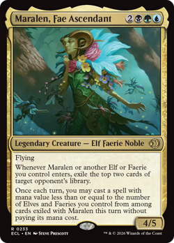 Maralen, Fae Ascendant 233 | NM Near Mint | ECL Lorwyn Eclipsed Magic MTG - Image 1