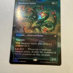 Mossborn Hydra (Borderless) Foundations Foil - Image 2