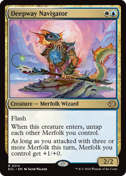 Deepway Navigator 214 | NM Near Mint | ECL Lorwyn Eclipsed Magic MTG - Image 1