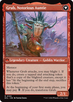 Grub, Storied Matriarch 105 | NM Near Mint | ECL Lorwyn Eclipsed Magic MTG - Image 2