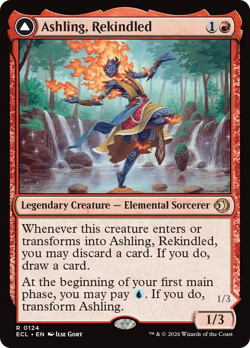 Ashling, Rekindled 124 | NM Near Mint | ECL Lorwyn Eclipsed Magic MTG - Image 1