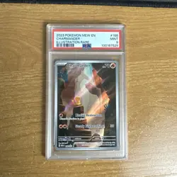 Pokemon Charmander TCG #168/165 Scarlet & Violet 151 Card PSA 9 - Image 1
