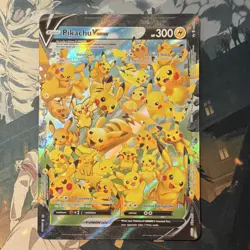 Pokemon Pikachu V-Union Jumbo Card Promo Holo 300 HP English SWSH139 - Image 1