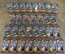 Pokemon, Lot of 31, Mega Evolution Sleeved Booster Packs, New Sealed - Image 1