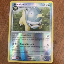 Shieldon 63/123 Pokemon Mysterious Treasures Reverse Holo Excellent Condition - Image 1