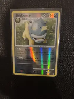 Shieldon 63/123 Pokemon Mysterious Treasures Reverse Holo Excellent Condition - Image 2