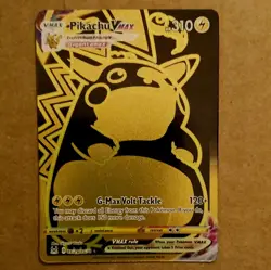 Pokemon Pikachu VMAX Ultra Rare Full Art Holo TG29/TG30 Lost Origin 310 HP - Image 1