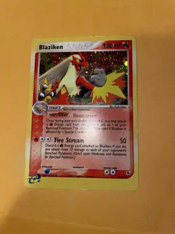 Blaziken - 3/109 - Ruby & Sapphire - HOLO RARE. 2003. (LP - NM) Pokemon - Image 1