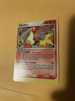 Blaziken - 3/109 - Ruby & Sapphire - HOLO RARE. 2003. (LP - NM) Pokemon - Image 2