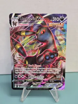 Pokemon TCG Umbreon VMAX 095/203 SWSH07: Evolving Skies Ultra Rare Holo NM - Image 1
