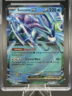 Pokemon 2023 Suicune ex 010/034 TCG Classic Collection CLB CGC 10 GEM MINT - Image 3