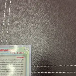 Pokemon TCG - Poliwrath - #62 - Black Topps TV Animation - NM Silver Foil (1999) - Image 3