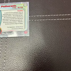 Pokemon TCG - Poliwrath - #62 - Black Topps TV Animation - NM Silver Foil (1999) - Image 4