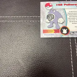 Pokemon TCG - Poliwrath - #62 - Black Topps TV Animation - NM Silver Foil (1999) - Image 5