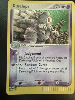Pokemon Dusclops EX TCG Sandstorm 4/100 Holo NM! - Image 1