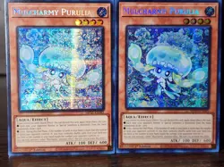 X2 Yu-Gi-Oh! Mulcharmy Purulia MP25-EN085 Near Mint Prismatic Secret Rare - Image 1