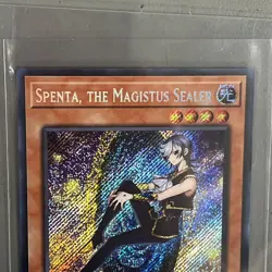 Spenta The Magistus Sealer Secret Rare 1st Edition BPRO-EN098 Near Mint Yu-Gi-Oh - Image 2