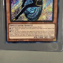 Spenta The Magistus Sealer Secret Rare 1st Edition BPRO-EN098 Near Mint Yu-Gi-Oh - Image 3
